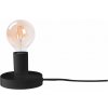 Rabalux Bowie stolová lampa 1x60 W čierna 6569