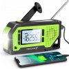 Feegar OZE PRO prenosné FM rádio na batérie solárne 2000mAh baterka