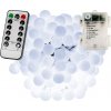 Voltronic 67304 Párty osvetlenie 10 m 100 LED diód studené biele na batérie