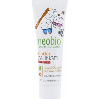 Neobio detský gél Bio jablko a papája bez FL 50 ml