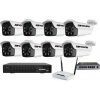 5MPx ZOOM COLORVU kamerový IP POE set - 8x NC965+, POE switch 8 + 1, NVR | ZONEWAY 8-NC965+3016
