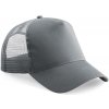 Beechfield | B640, 5 panelová Trucker šiltovka, sivá Graphite - sivá Graphite