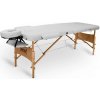 Tandem Basic-2 drevené masážne lehátko Farba: biela 195*70 cm / 13,1 kg / 13 farieb
