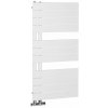 Kúpeľňový radiátor vodný Aqualine 1 W 450 x 934 mm biely