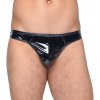 Black Level Vinyl Briefs