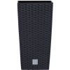 Prosperplast Rato Square 32,5 x 32,5 x 61 cm, kvetináč antracit