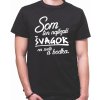 Fajntričko Tričko - Najlepší Švagor a bodka, Farba čierna, Strih/ Variant Pánsky/UNISEX
