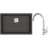 Súprava granitový drez Franke Maris 125.0716.376, kuchynská batéria Franke Lina 115.0693.228