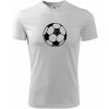 I love futbal lopta - Pánske tričko Fantasy športové - M ( Biela )