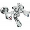 SAGITTARIUS Vaňová batéria MADISON s držiakom sprchy, rozstup 150mm, chróm
