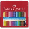 Pastelky Faber-Castell Grip 2001 - plechová krabička, 24 farieb