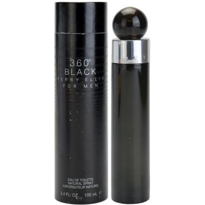 Perry Ellis 360° Black toaletná voda pre mužov 100 ml