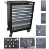 BGS 4069 Vozík na náradie so 7 zásuvkami a 227 nástrojmi
