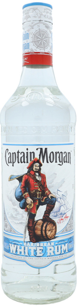 Captain Morgan White Rum 37,5% 0,7 l (čistá fľaša)