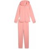 Puma Metallic Hooded Sweat Suit Tr G 68630518 ružová