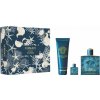 Versace Eros Parfum 100 ml + parfum 5 ml + sprchový gél 150 ml pre mužov darčeková sada