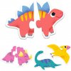 Djeco Duo puzzle - Dinosauři uni