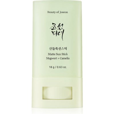 Beauty Of Joseon Matte Sun Stick Mugwort + Camelia opaľovací krém v tyčinke SPF 50+ 18 g