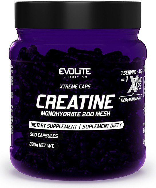 Evolite Nutrition Creatine Monohydrate Xtreme 300 kapsúl
