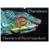 Chameleons Monsters of the African Bush Wall DIN A3 landscape, CALVENDO 12 Month Wall 2026