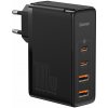 Nabíjačka do siete Baseus GaN2 Pro Quick Charger 2x USB + 2x USB-C 100W Black (CCGAN2P-L01)