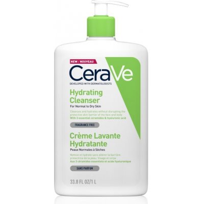 CeraVe Hydrating Cleanser čistiaca emulzia s hydratačným účinkom 1000 ml