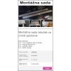 Montážna sada pre tabuľku A5 (Prichytenie tabuľky bez vrtania)