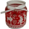 Bartek Candles Lampión Scandinavian Christmas Red