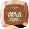 L'Oréal Paris Wake Up & Glow Bronzer 01 - Tvárenka pre matný a opálený vzhľad