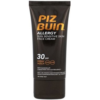 Piz Buin Allergy opaľovací krém na tvár pre citlivú pokožku SPF30 50 ml