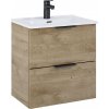 Elita Street Plus umývadlo so skrinkou 51.3 cm dub RE020500107050