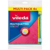 Vileda handrička Multiquattro Colors 4ks 36x34cm