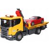 Bruder Scania Super 560R odťah s autom 3552
