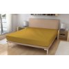 Polášek Jersey plachta horčicová Bavlna 150g/m2, 90/200 cm