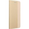 Flipové puzdro SENSITIVE pre Huawei P30 Lite, zlatá