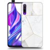 Picasee silikónový čierny obal pre Honor 9X Pro - White tile