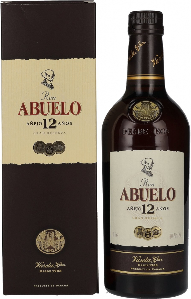 Abuelo 12y 40% 0,7 l (kartón)