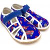 Barefoot papuče Jonap Home New Modrý hasič 33,5, Vnitřní délka topánky: 22,0 cm, Vnitřní šířka topánky: 8,0 cm