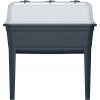 Respana planter Ecoline set 59,6 cm antracit