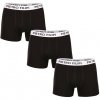 3PACK pánske boxerky Pietro Filipi čierne (3BCL003) XL