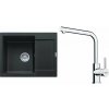 Franke SET G257 O 114.0700.715 - Set drez MRG 611-62 onyx + batéria FS 3230.031 chróm