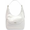 Dámska kožená kabelka Pierre Cardin Petras - biela