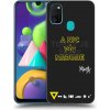 Picasee silikónový čierny obal pre Samsung Galaxy M21 M215F - Kazma - TOHLE JE ŽIVOT A NIC VÍC NEBUDE