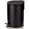 KELA Kosmetický koš 3 l MATS černá KL-23614