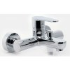 NOVASERVIS Vaňová nástenná batéria bez sprchovej súpravy 150 mm Titania FRESH, chróm