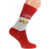 Červené ponožky VIANOCE