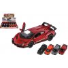 Teddies Auto Kinsmart Lamborghini Veneno kov/plast 13cm na spätné natiahnutie, 4 farby