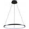 Polux | LED Luster na lanku LEA LED/20W/230V 4000K pr. 50 cm čierna | SA2267
