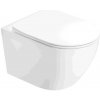 Mexen Lena WC misa Rimless Tornado so spomaľovačom sedadla slim, duroplast, lesklá biela - 3022L4000T