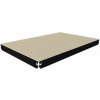 Poschodie k regálu Biedrax 50 x 90 cm, čierne, polica OSB 10 mm, nosnosť 300 kg